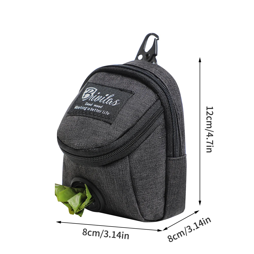 1PC Pet Multi Functional Dog Walking Bag Portable Training Bag Outdoor Outing Garbage Bag Storage Bag Snack Bag