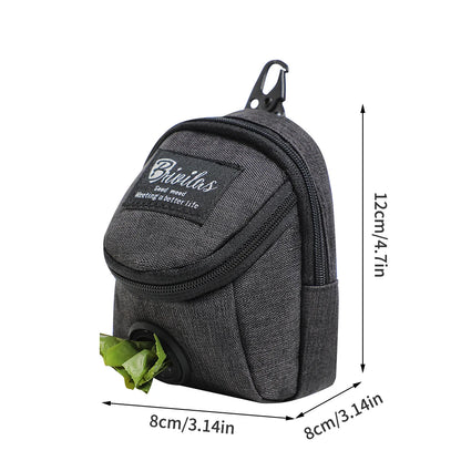 1PC Pet Multi Functional Dog Walking Bag Portable Training Bag Outdoor Outing Garbage Bag Storage Bag Snack Bag