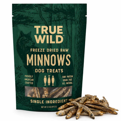 True Wild Freeze Dried Dog Treats- Premium Single Ingredient Snacks for Dogs