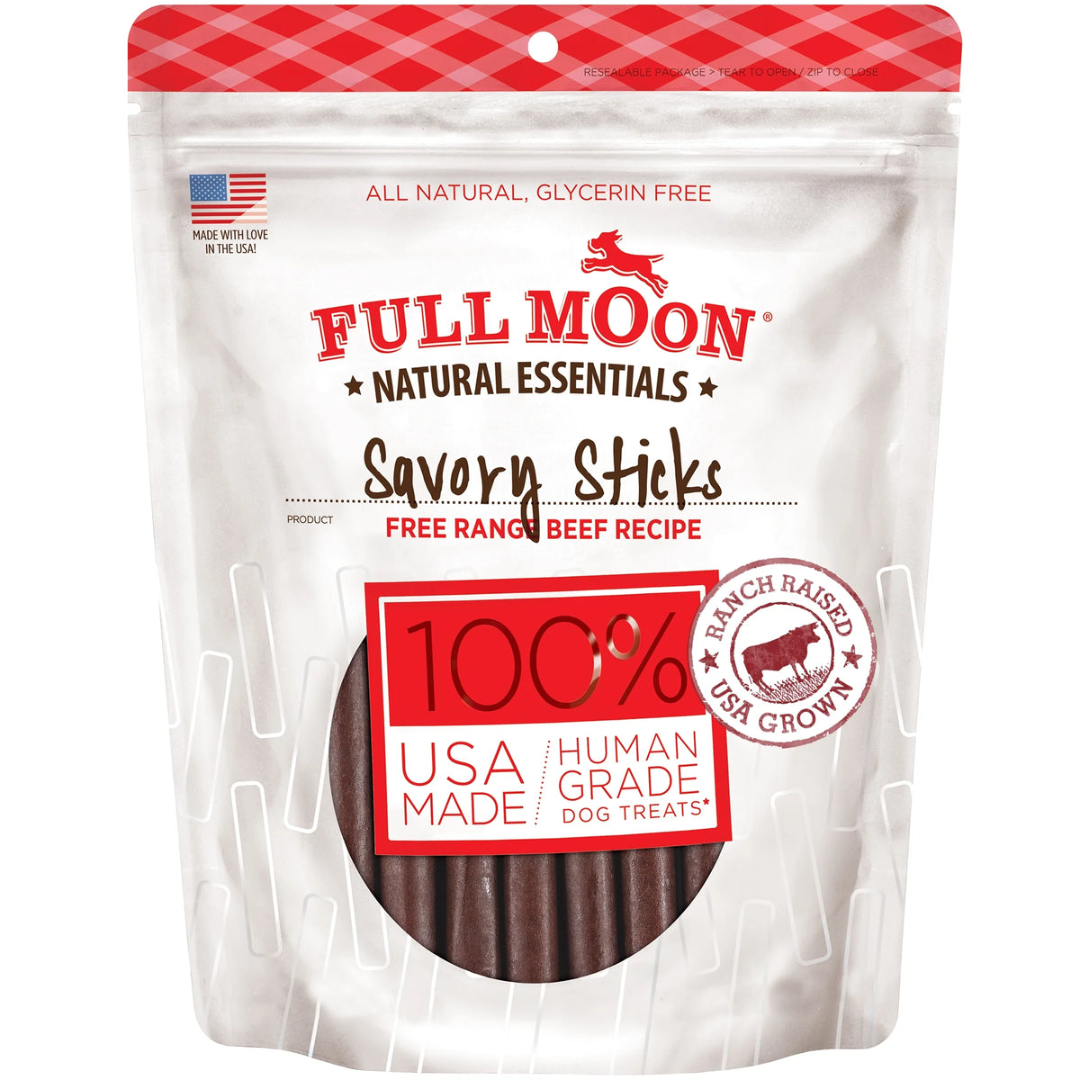 Natural Essentials Beef Sticks Dog Treats, 22Oz