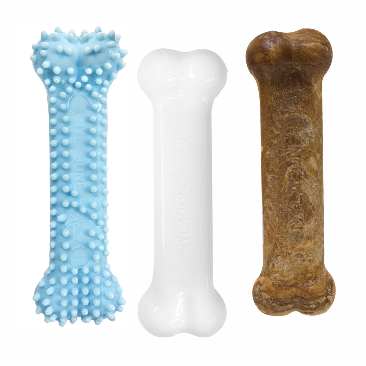 New Puppy Starter Kit, Puppy Teething Toys, Puppy Teething Toy, 3 Pack, Blue, for New Puppy, Puppy Chew Toys for Teething