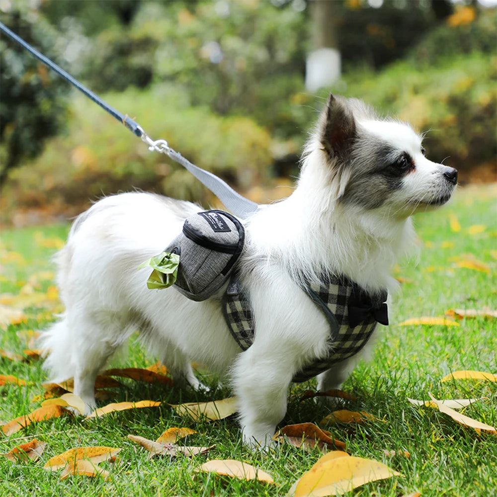 1PC Pet Multi Functional Dog Walking Bag Portable Training Bag Outdoor Outing Garbage Bag Storage Bag Snack Bag